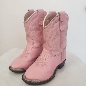 Cowgirl Toddler's Pink Durango boots sz 6.5